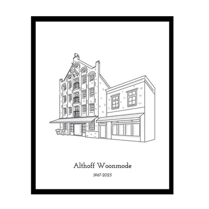 Woning tekening