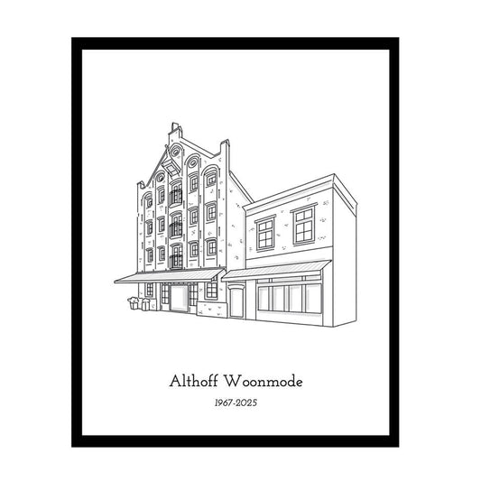 Woning tekening