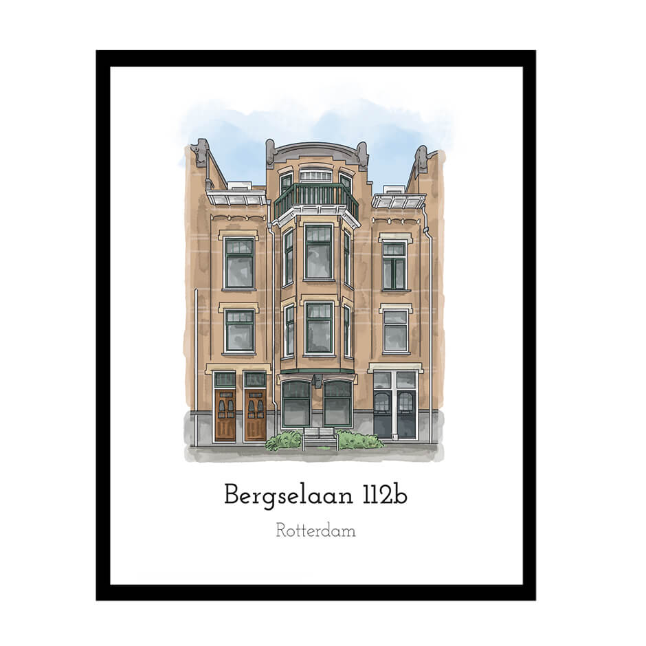 Woning tekening