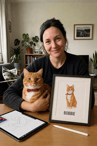 Eva de Jong, illustrator van Lijntekening.nl